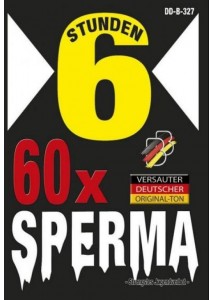 60x Sperma - 6 Std.